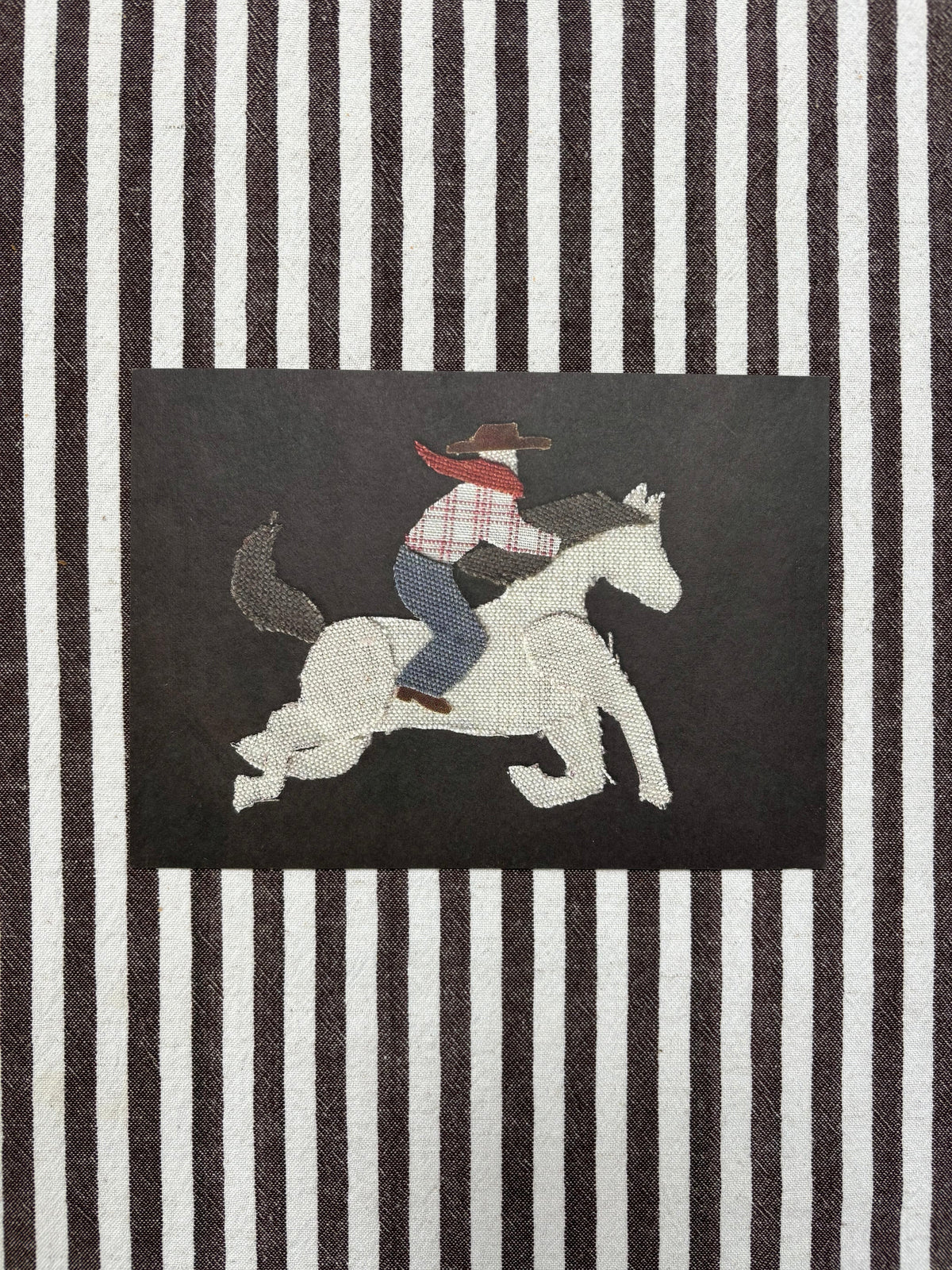'Onwards!' - A5 Mixed Media Art Print