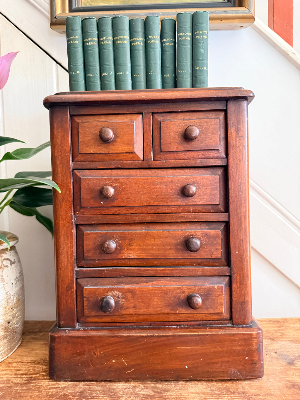 Victorian Oak Table-Top Apprentice Drawers