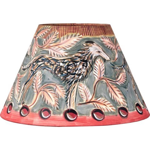 Hound & Leaf Lampshade