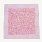 Pink Minerals Cotton Hand Block Napkins | Set of 4