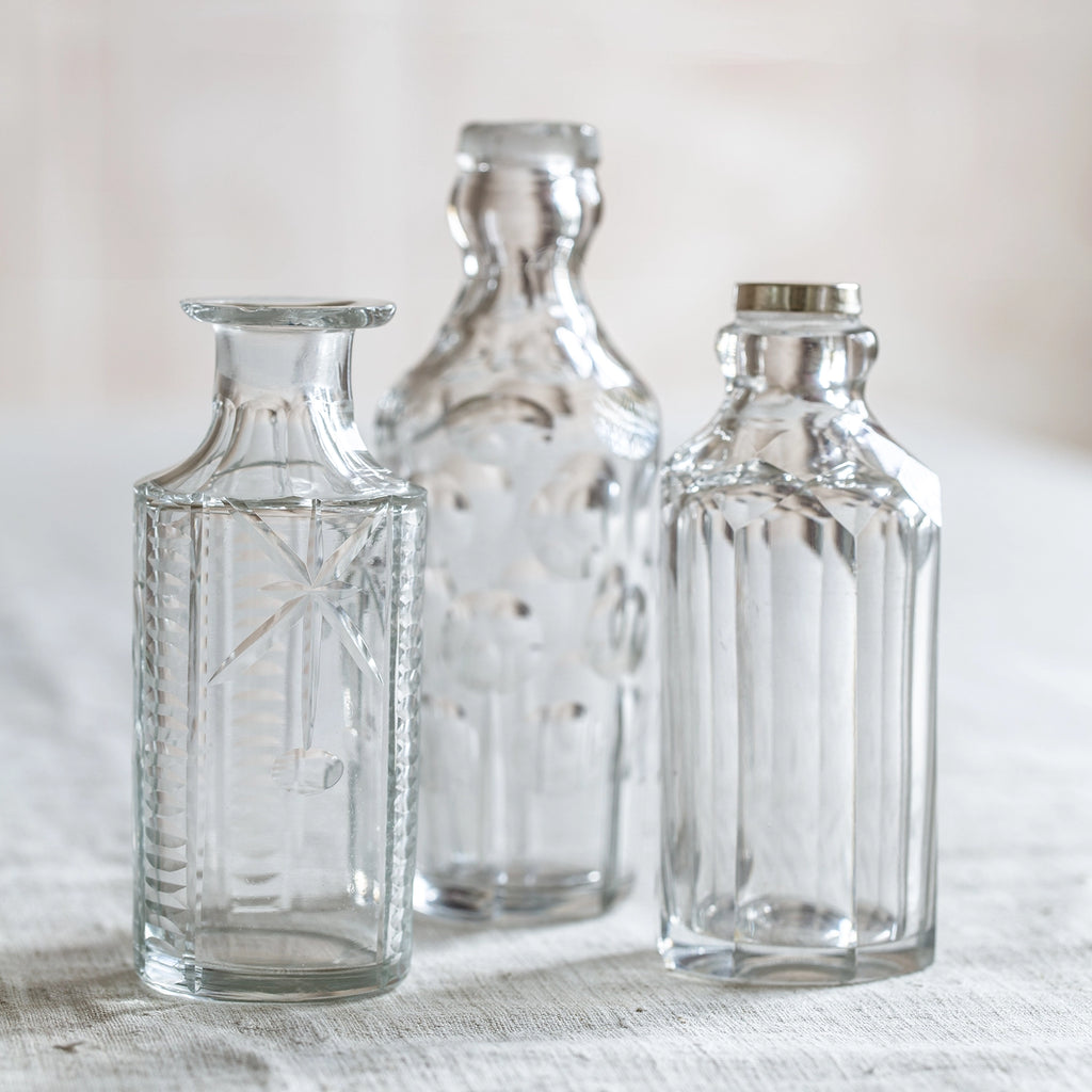 Medium Vintage Cut Glass Diffuser Bottle image 3