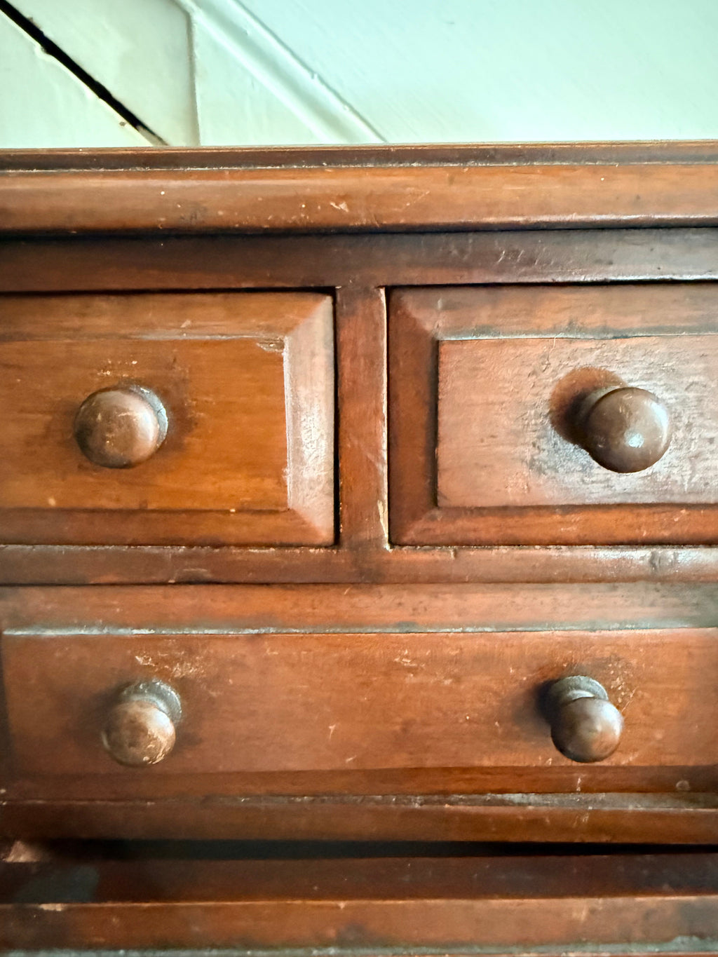 Victorian Oak Table-Top Apprentice Drawers