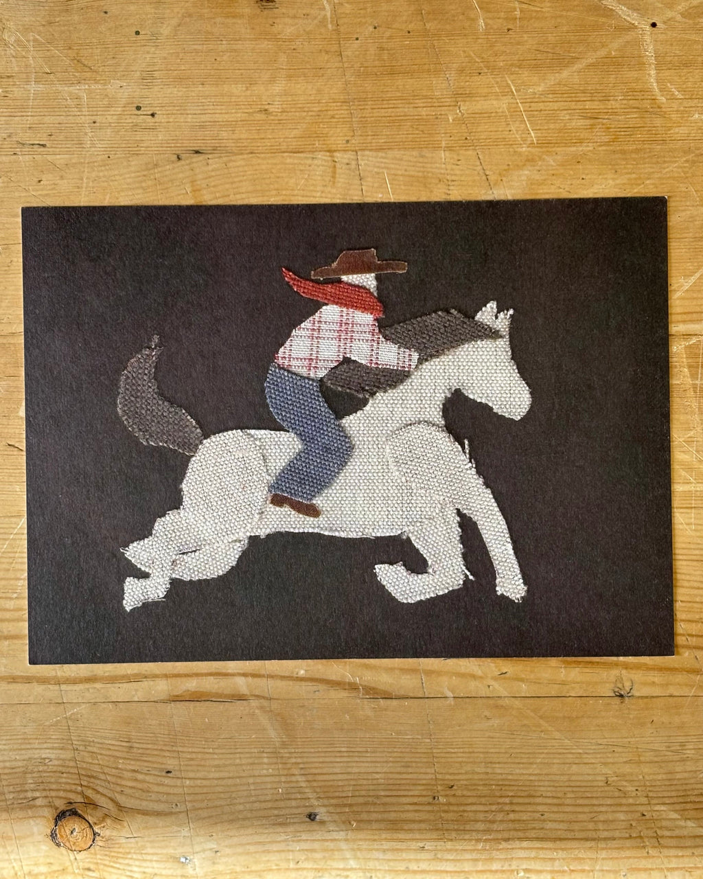 'Onwards!' - A5 Mixed Media Art Print