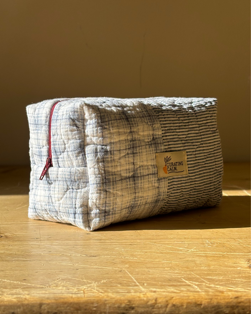 Vintage Quilt Wash Bag 01 – Small