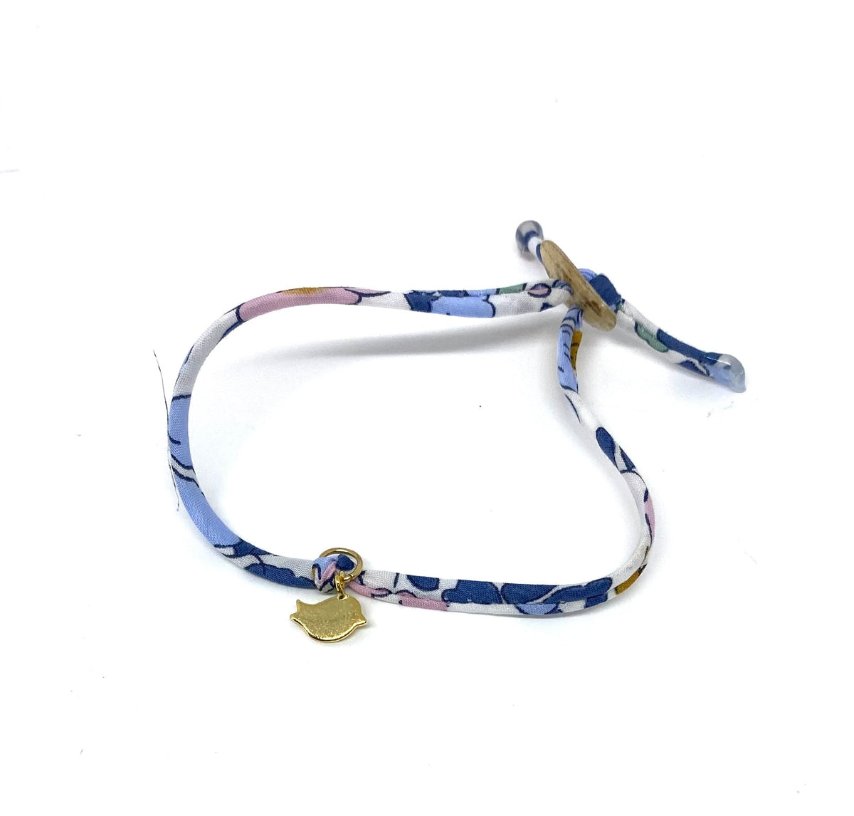 Pretty Liberty of London silver charm bracelet
