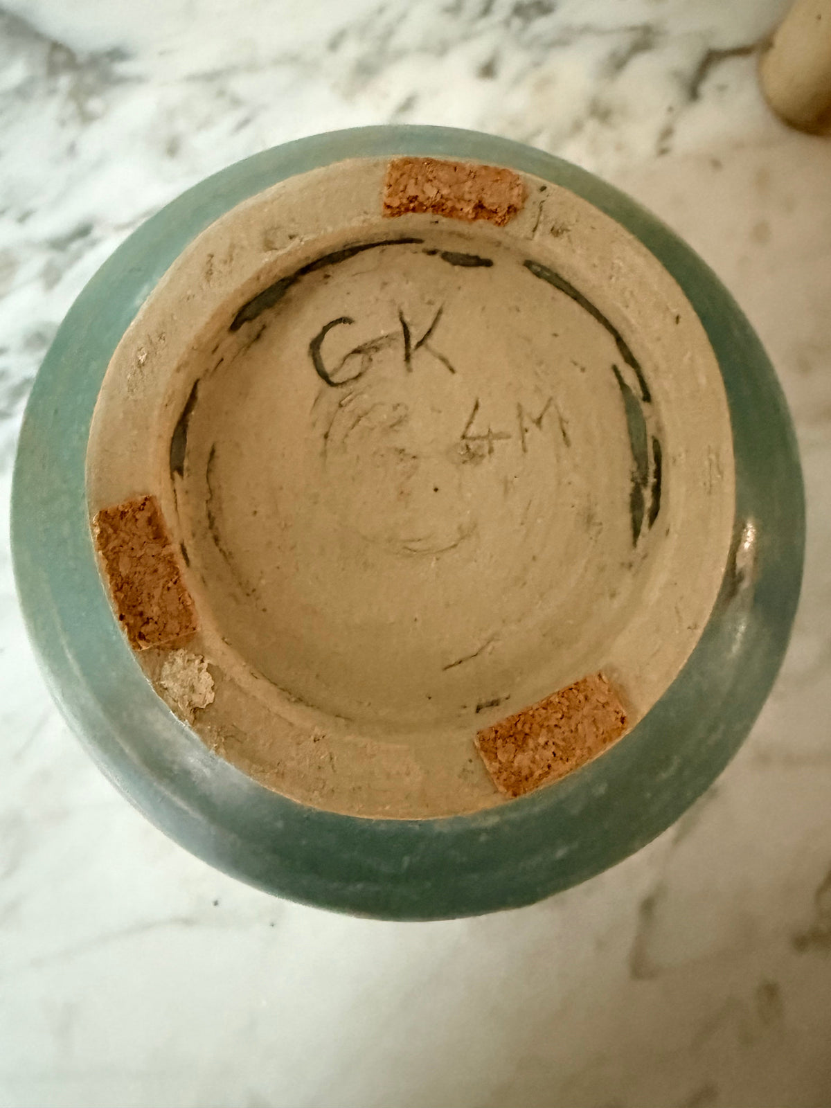 Blue Studio Pottery Vase