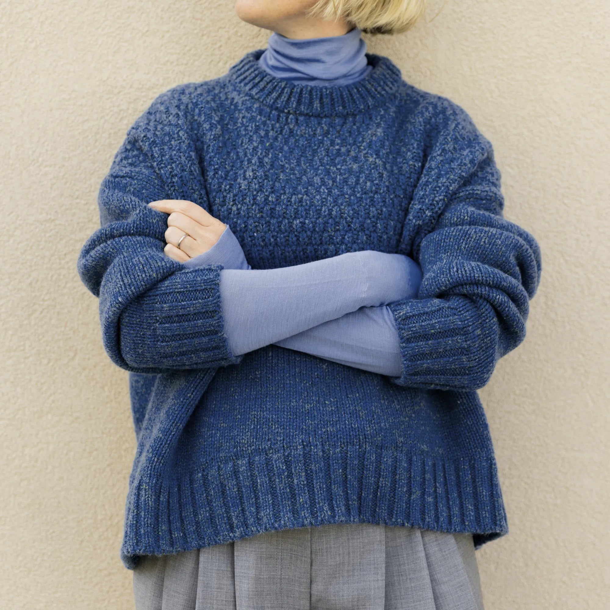Betty in Shetland Cardigan