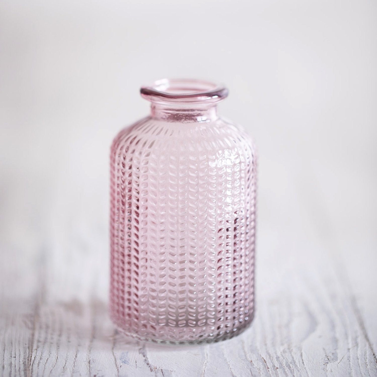 Coloured Diffuser Bottles - Lavender Pink Textured image