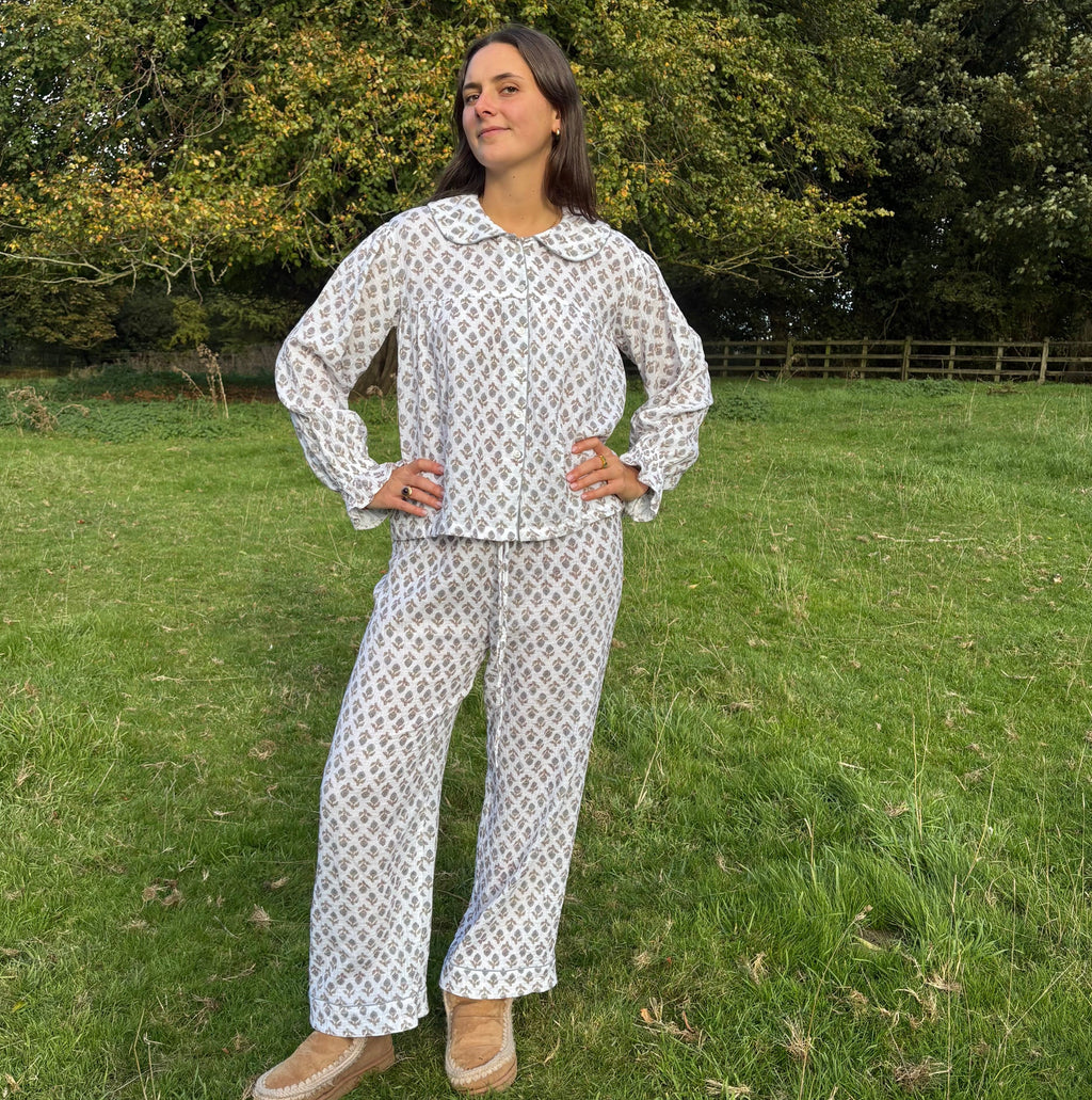 Tallis Long Muslin Pyjamas