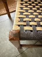 Midcentury Woven Stool 2