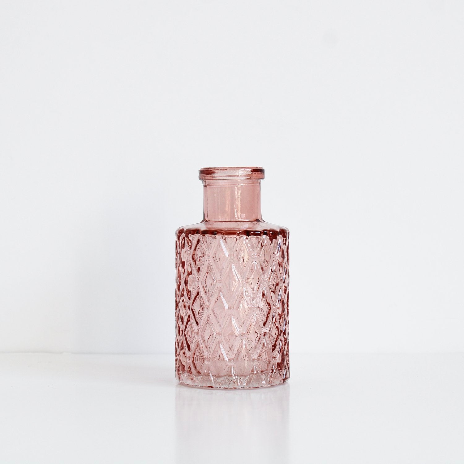 Small Geometric Diffuser Bottle - Light Rose Pink image