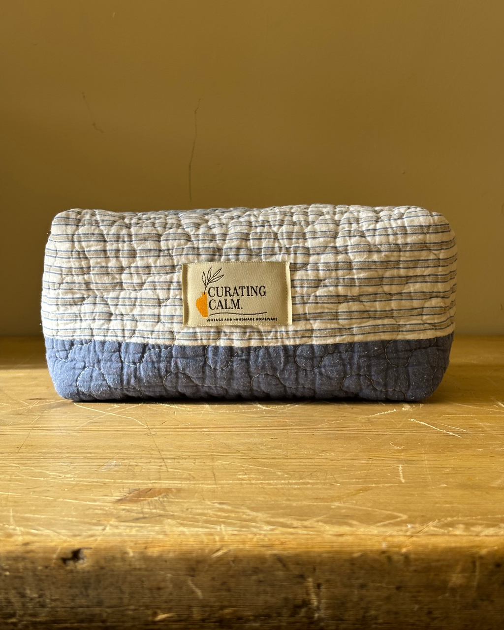 Vintage Quilt Wash Bag 09 – Large