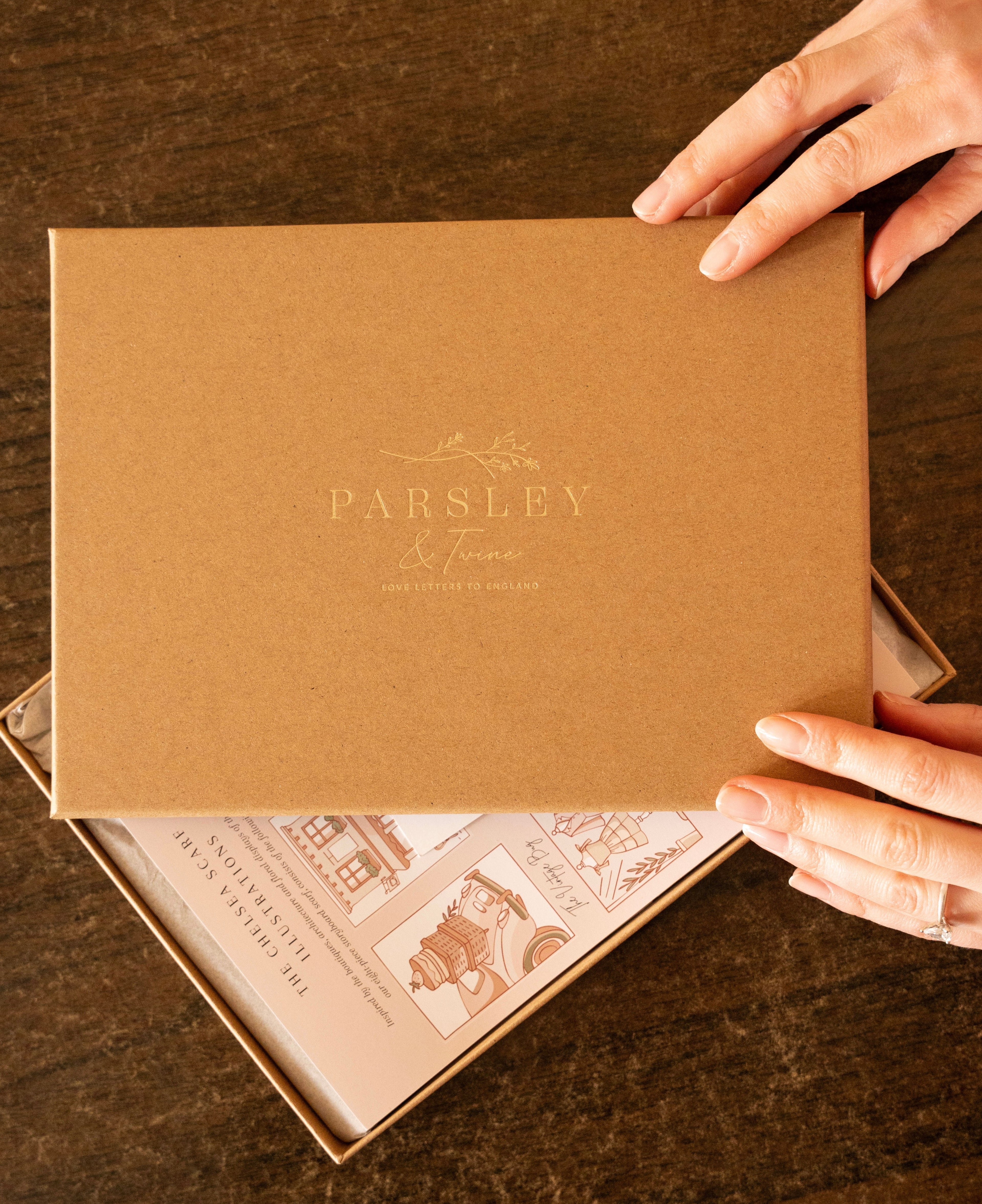 Medium Blush Chelsea Scarf