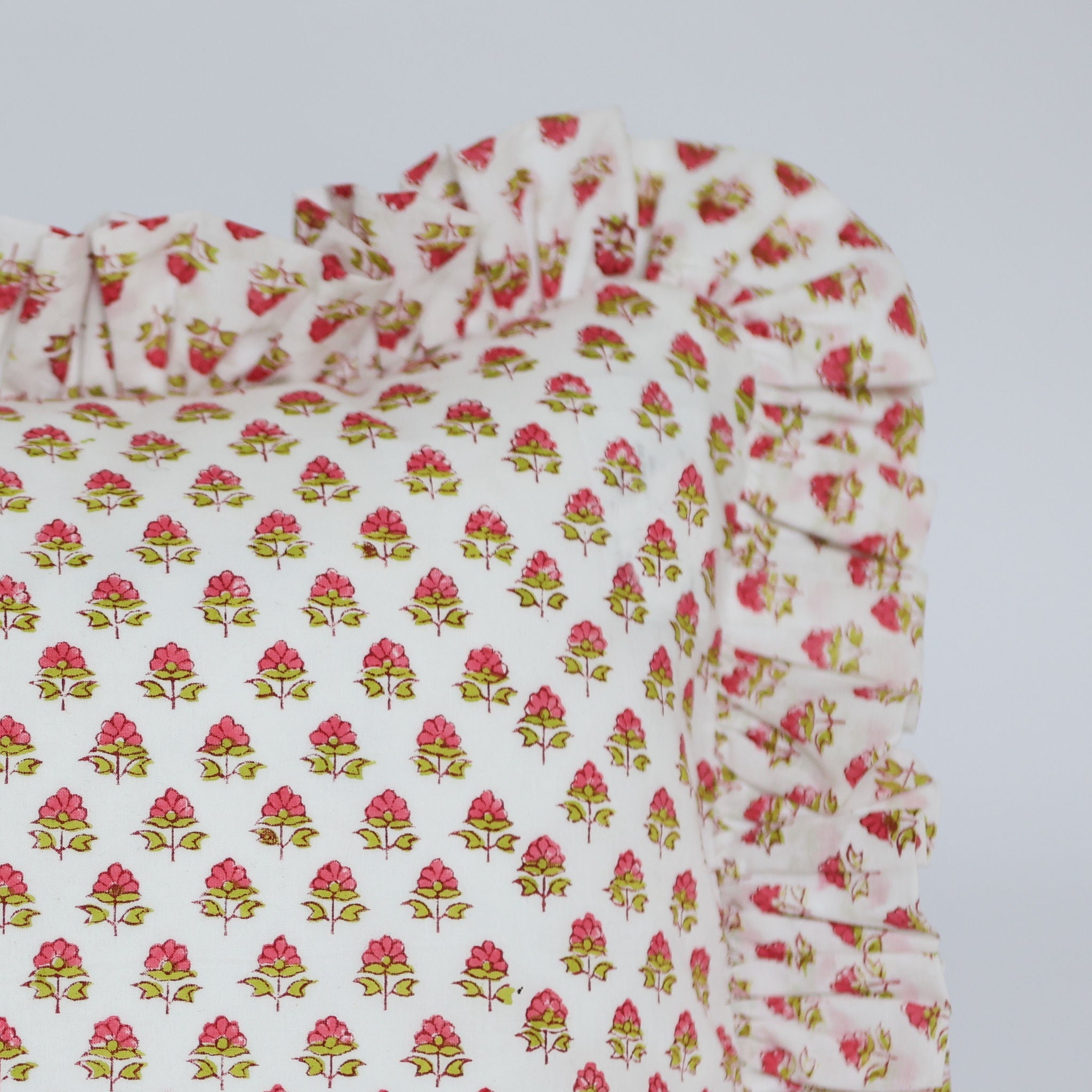 Pink Flower Cushion Cover - SALE
