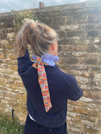 Liberty of London neck ruffle collar with bow