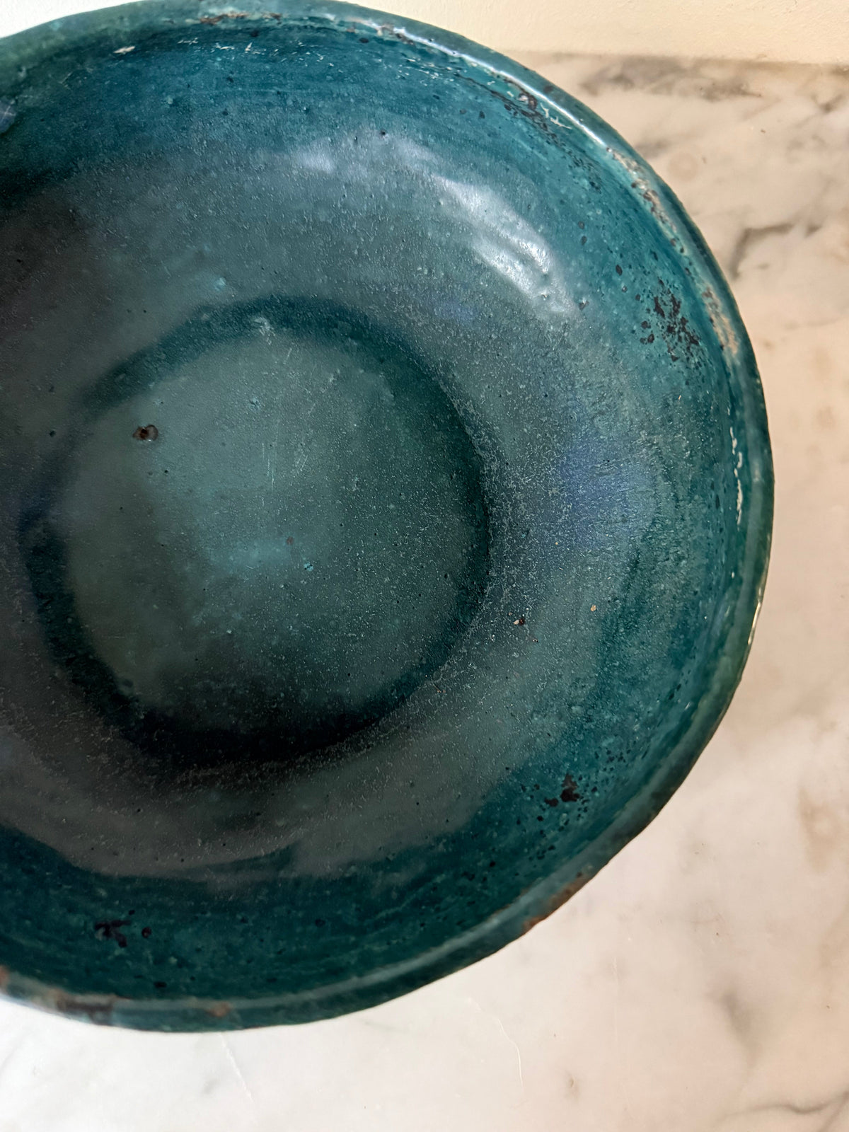 Teal Studio Pottery Bowl