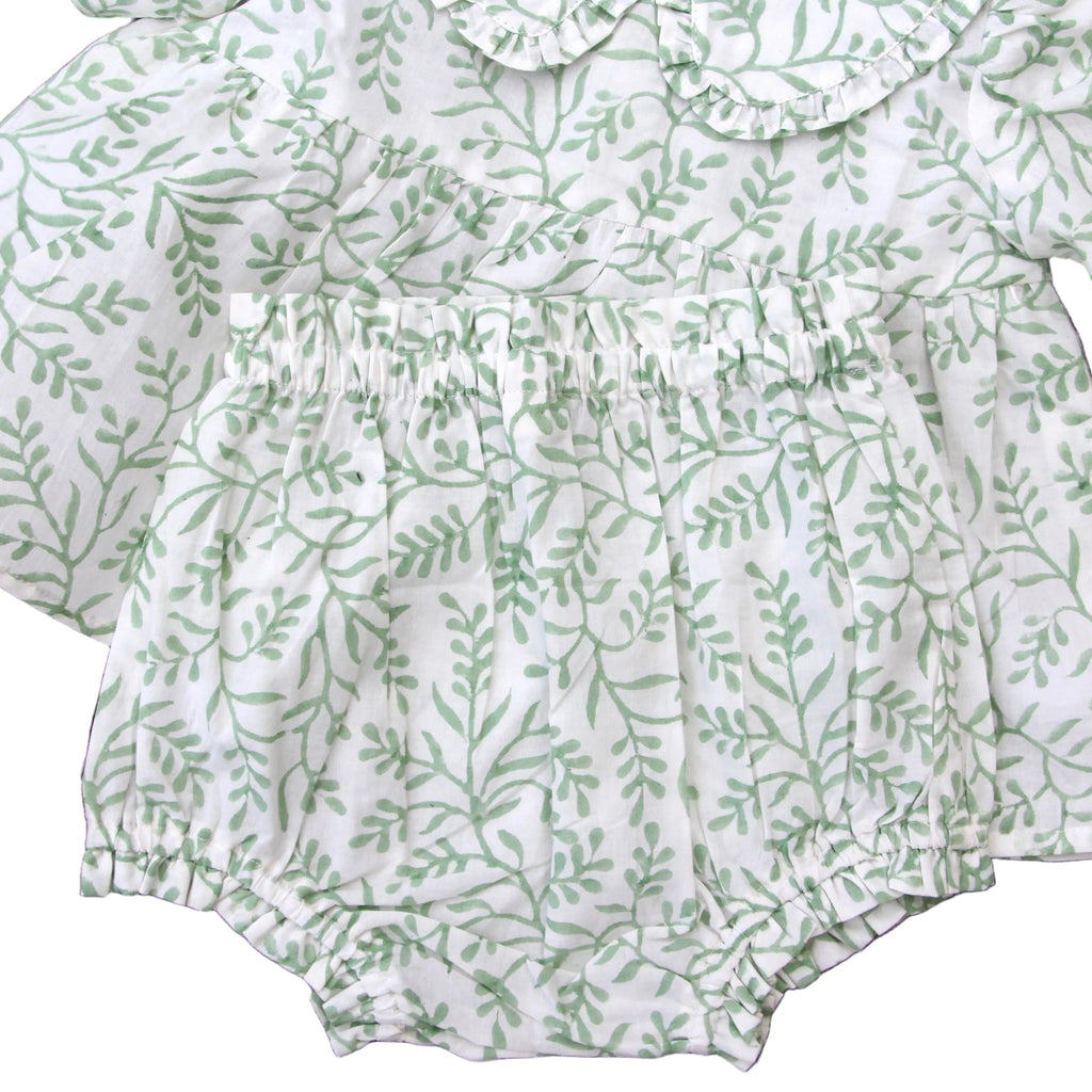 Georgia Short Blouse & Bloomer Set