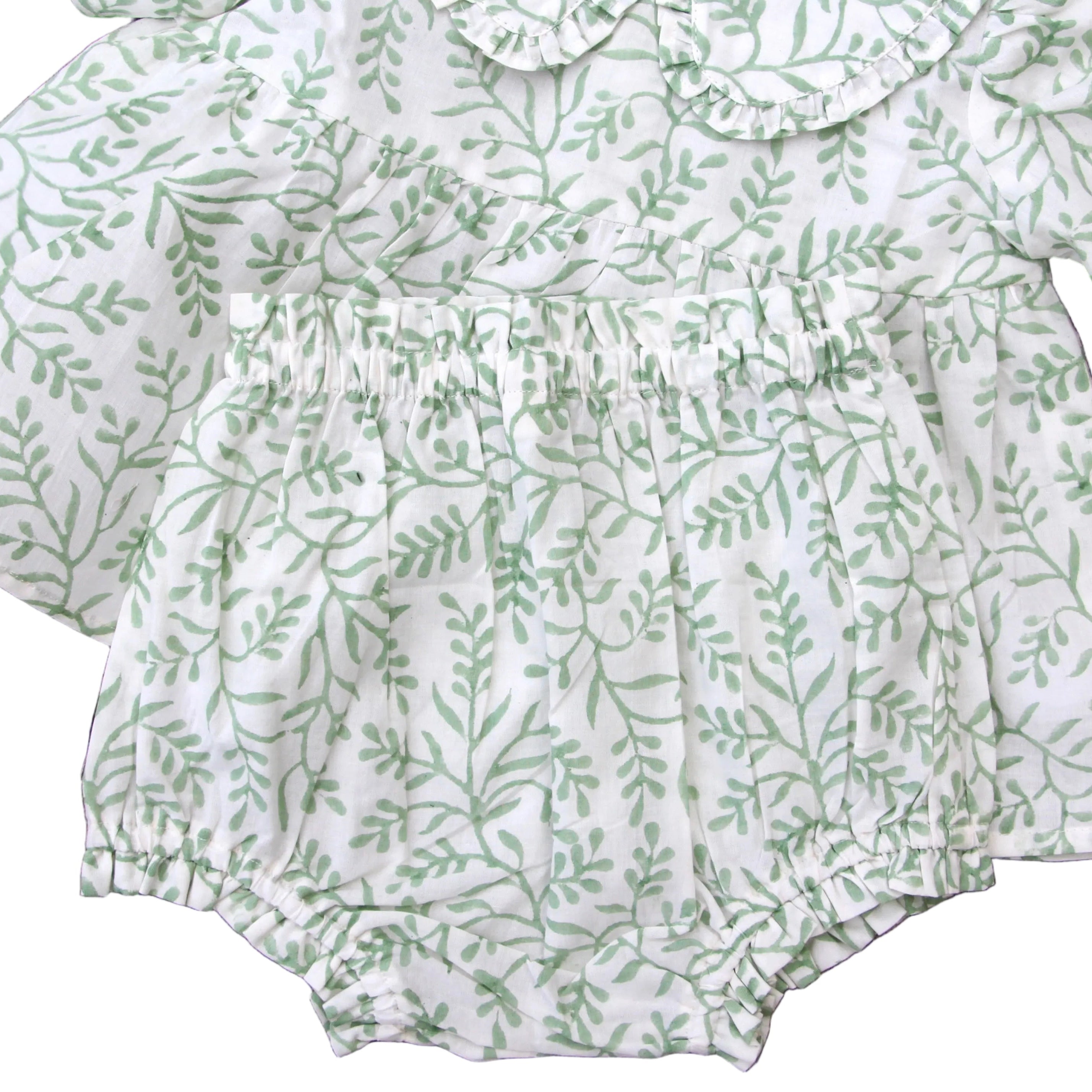 Georgia Short Blouse & Bloomer Set