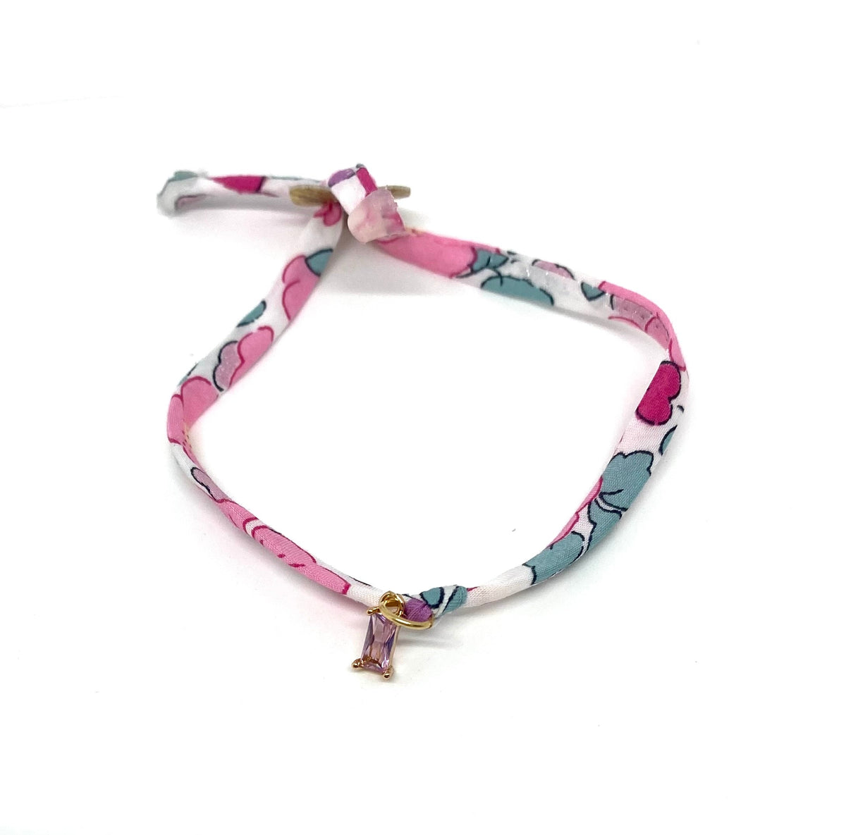 Pretty Liberty of London silver charm bracelet
