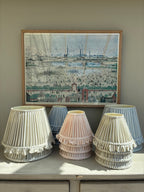 Large frilly lampshades