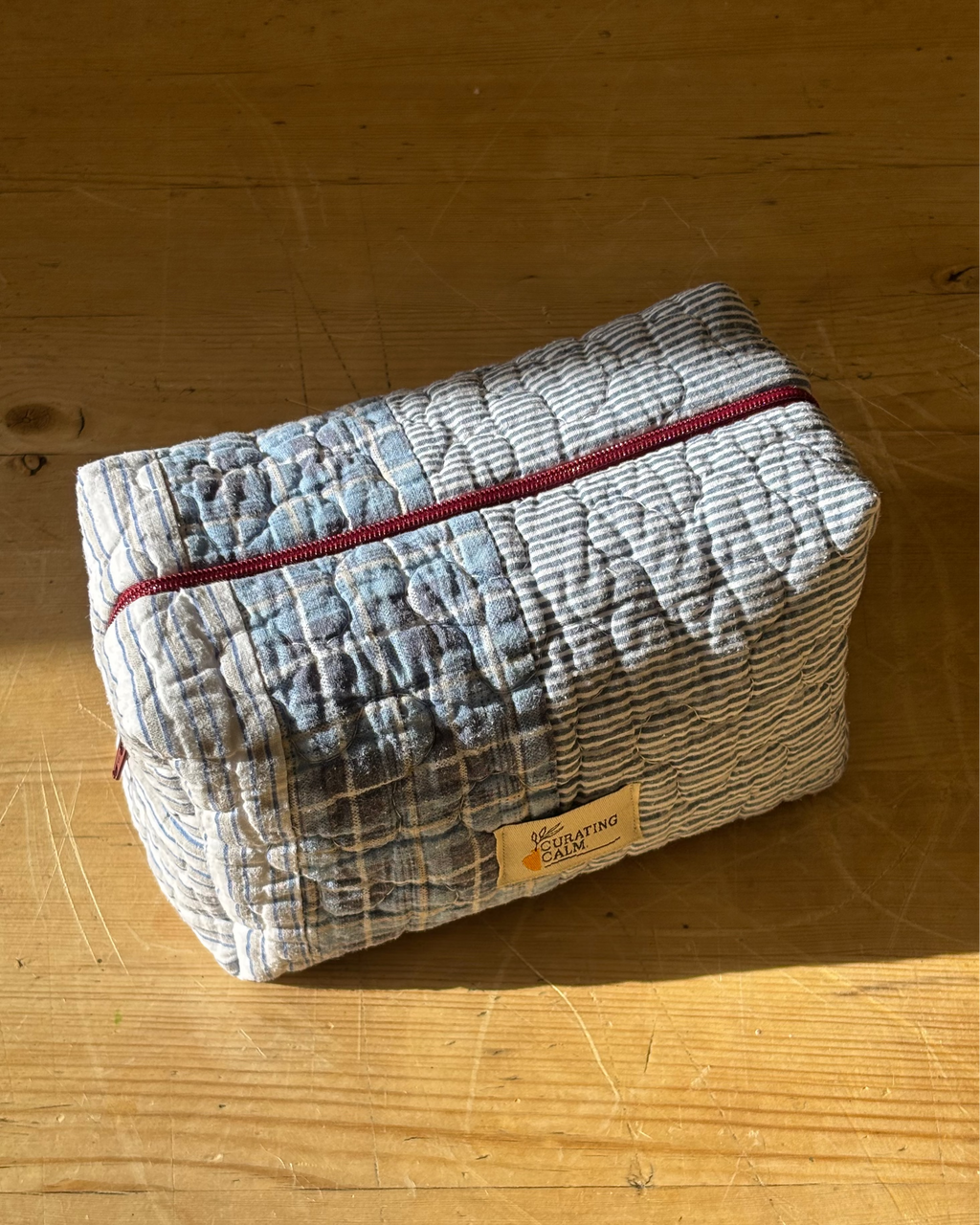 Vintage Quilt Wash Bag 02 – Small