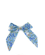 Pretty Miffy Liberty fabric barrette bow clip