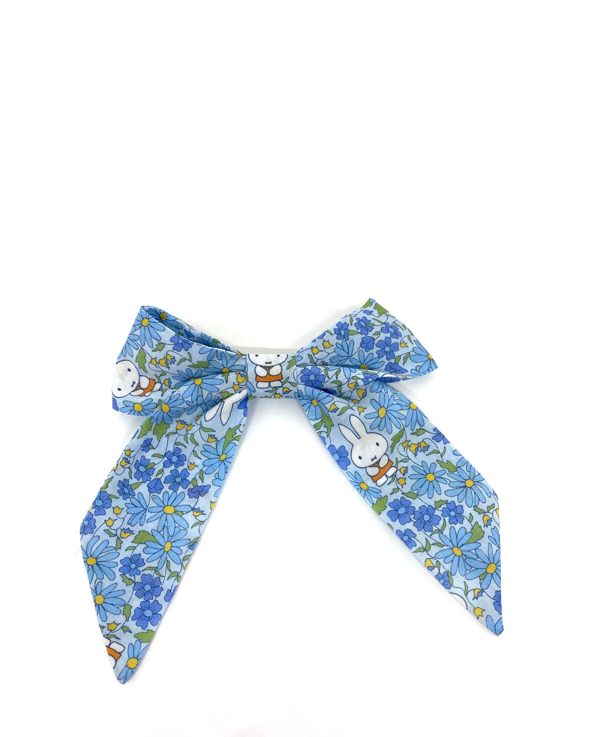 Pretty Miffy Liberty fabric barrette bow clip