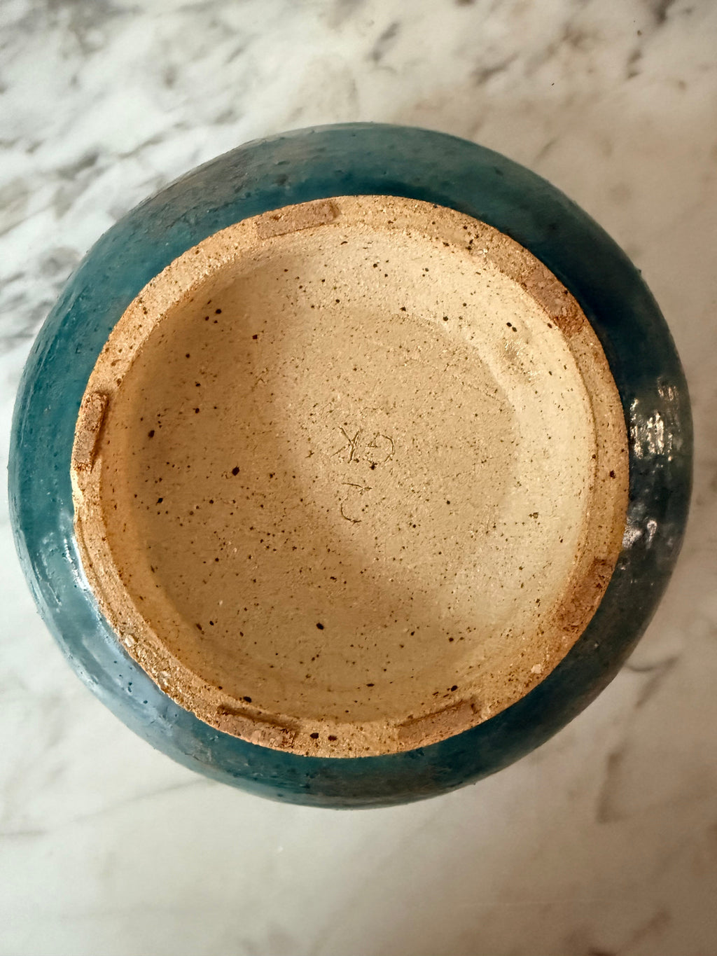 Teal Studio Pottery Bowl