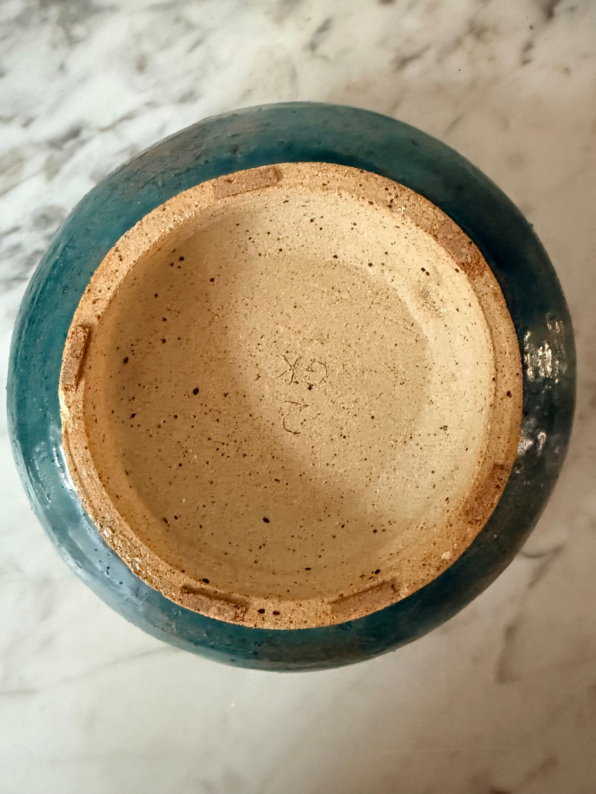 Teal Studio Pottery Bowl