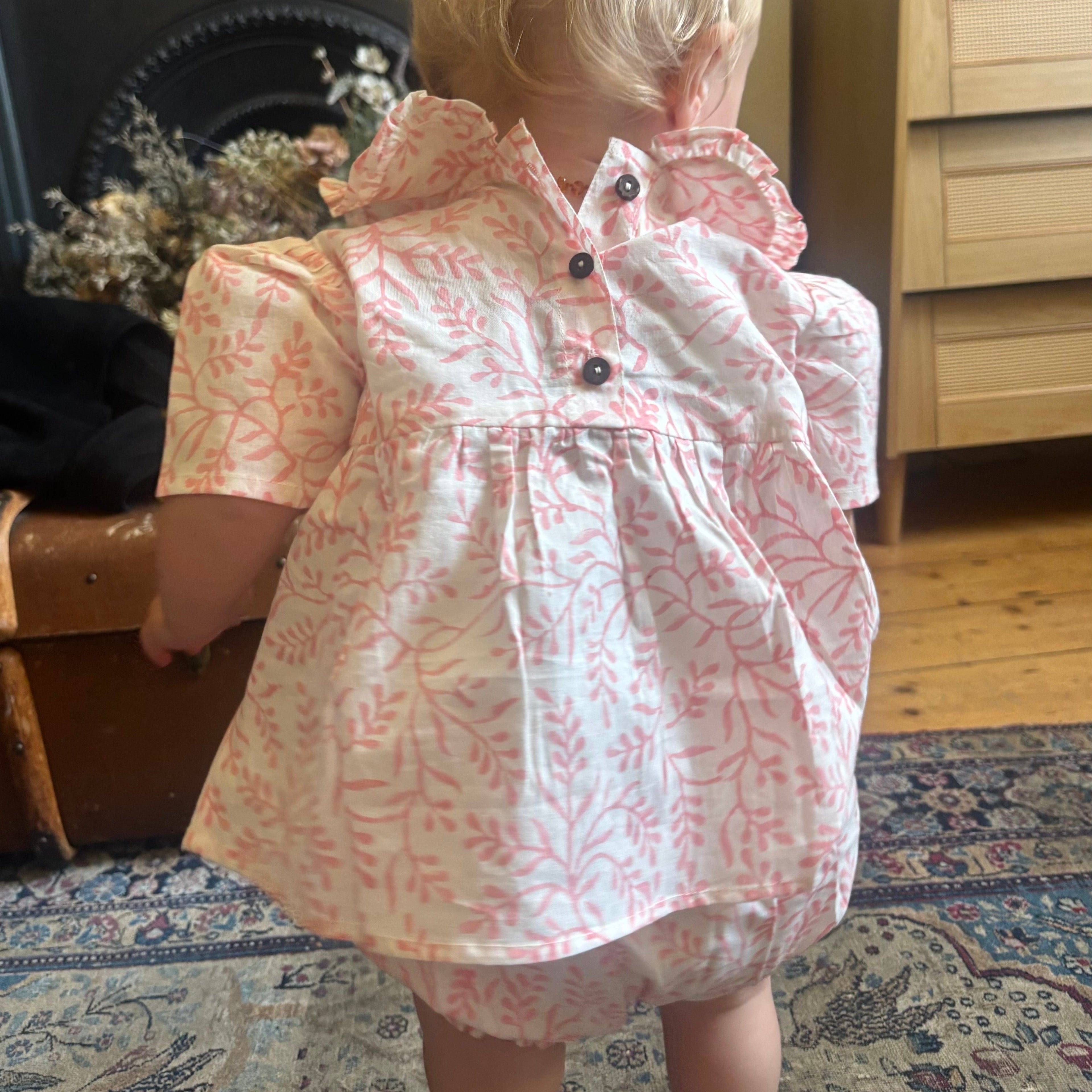 Flora Short Blouse & Bloomer Set