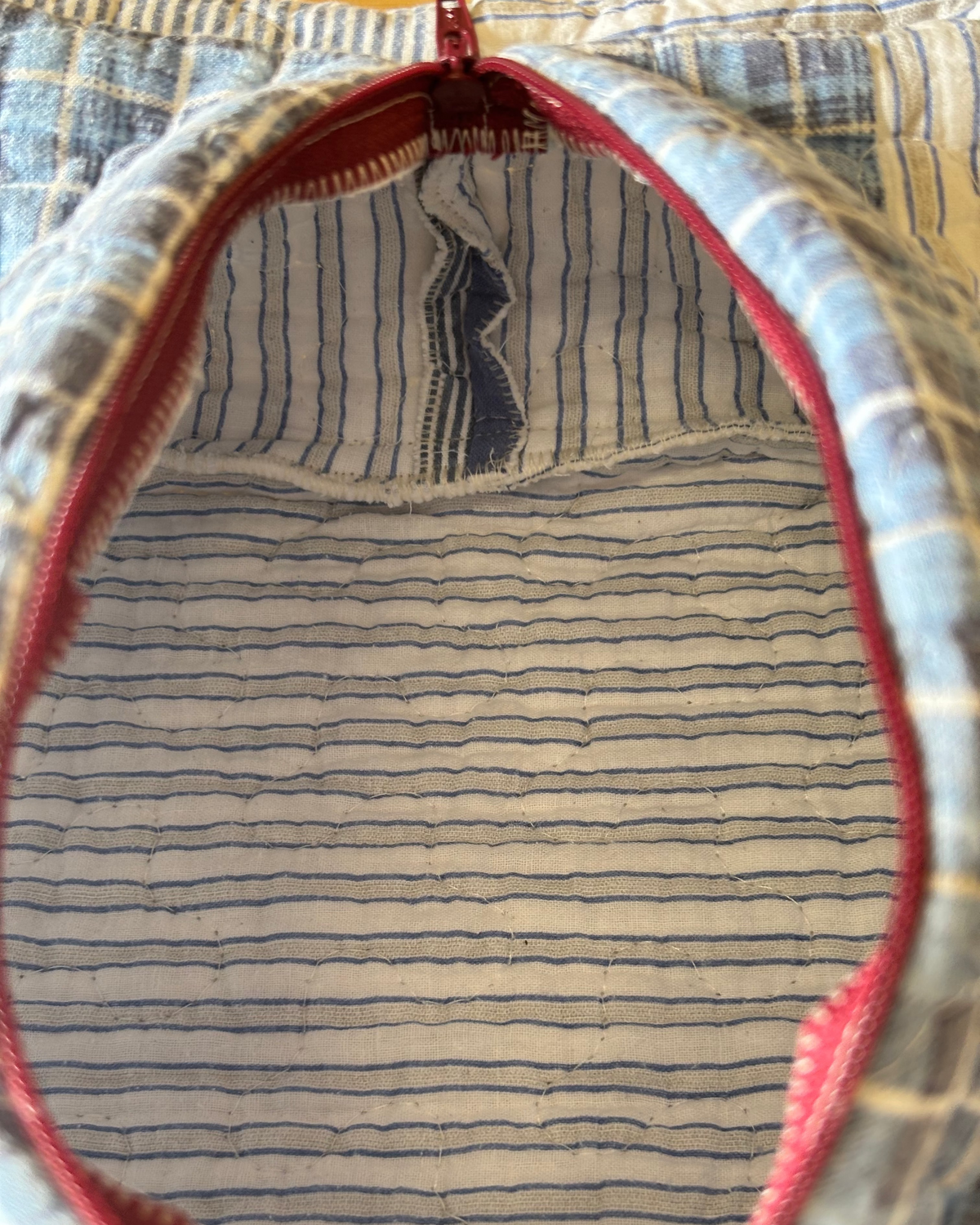 Vintage Quilt Wash Bag 09 – Large