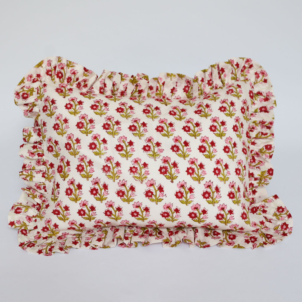 Pink city flower Cushion Cover - SALE