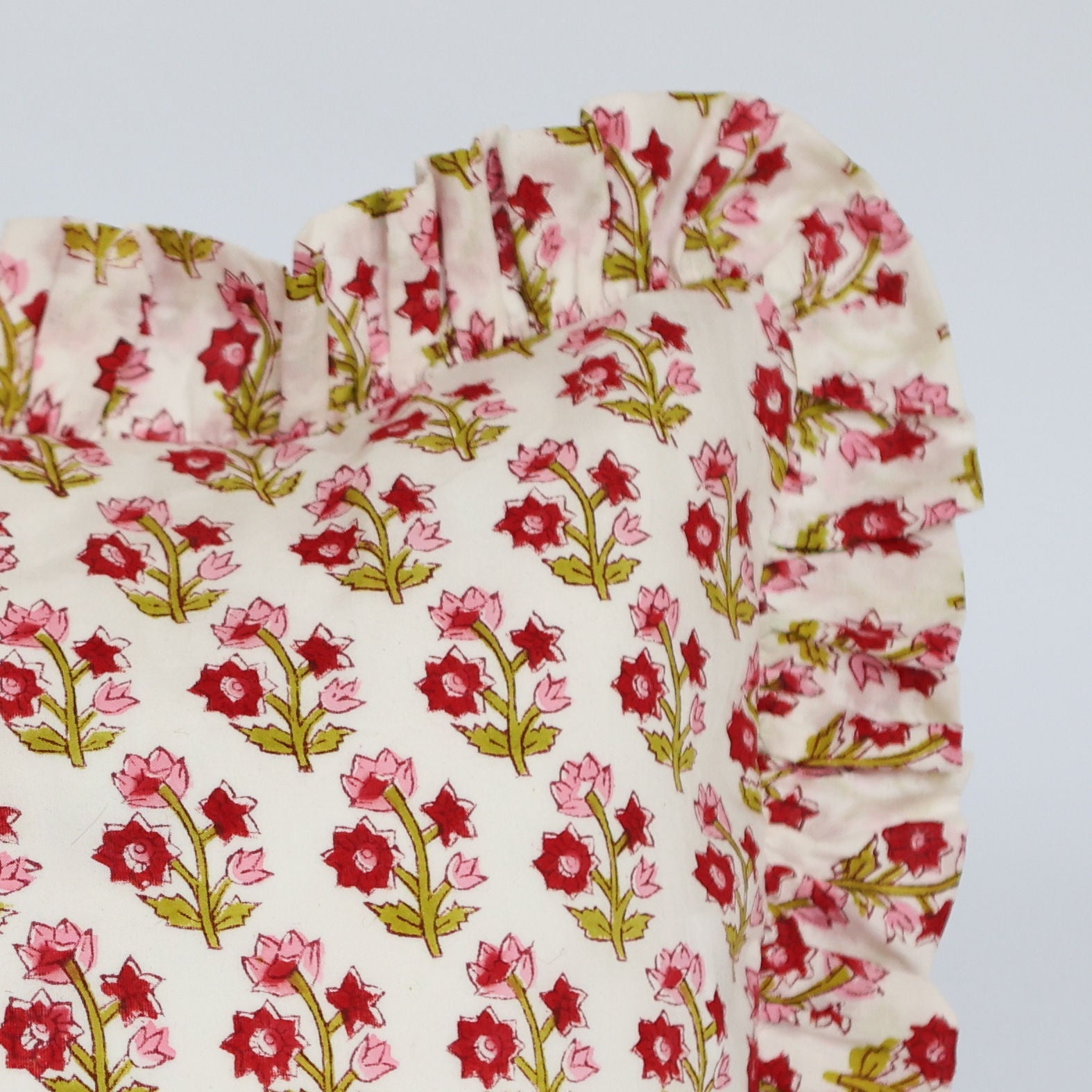 Pink city flower Cushion Cover - SALE