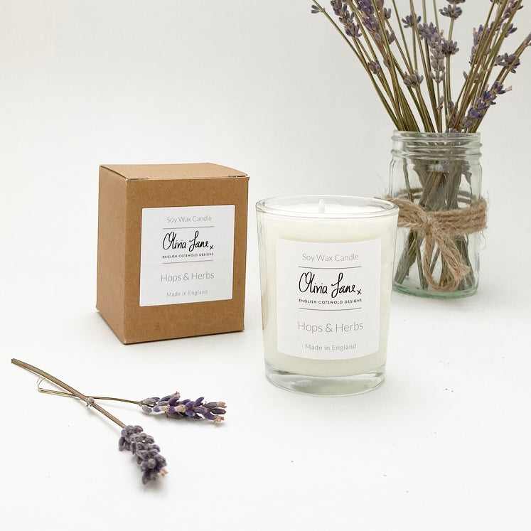 9Cl Candle - Hops and Herbs