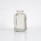 Coloured Diffuser Bottles - Pale Stone Ribbed image