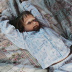 Blue Giraffe Organic Muslin Pyjamas