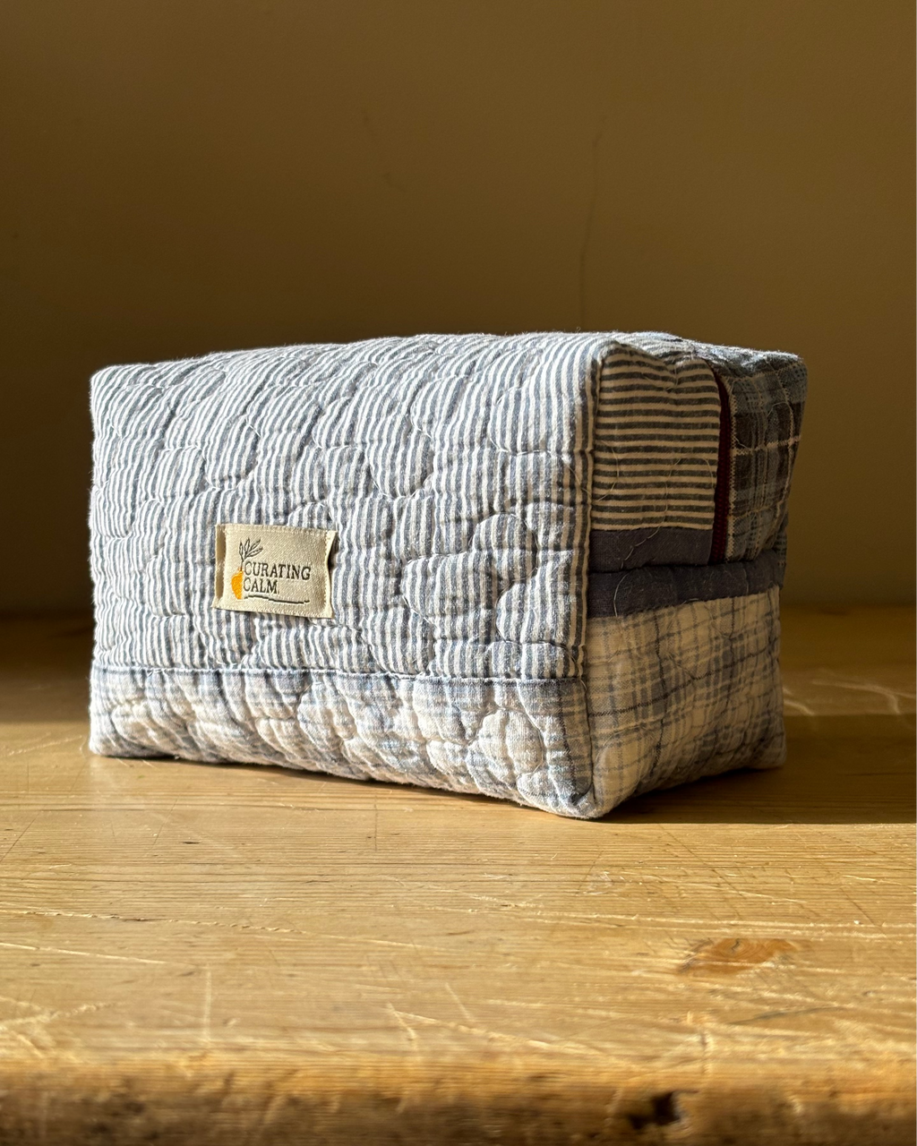 Vintage Quilt Wash Bag 03 – Small