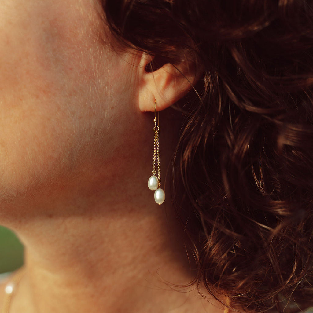 Pearl Drop earrings