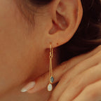 Lola Duals in London Blue Topaz and Moonstone