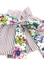 Liberty of London neck ruffle collar with bow