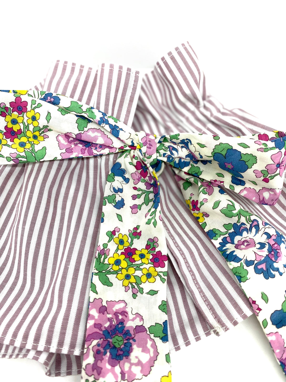 Liberty of London neck ruffle collar with bow