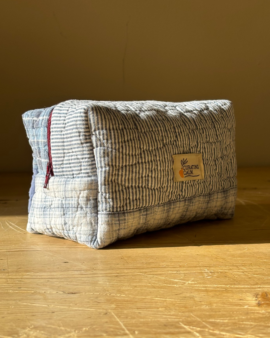 Vintage Quilt Wash Bag 03 – Small