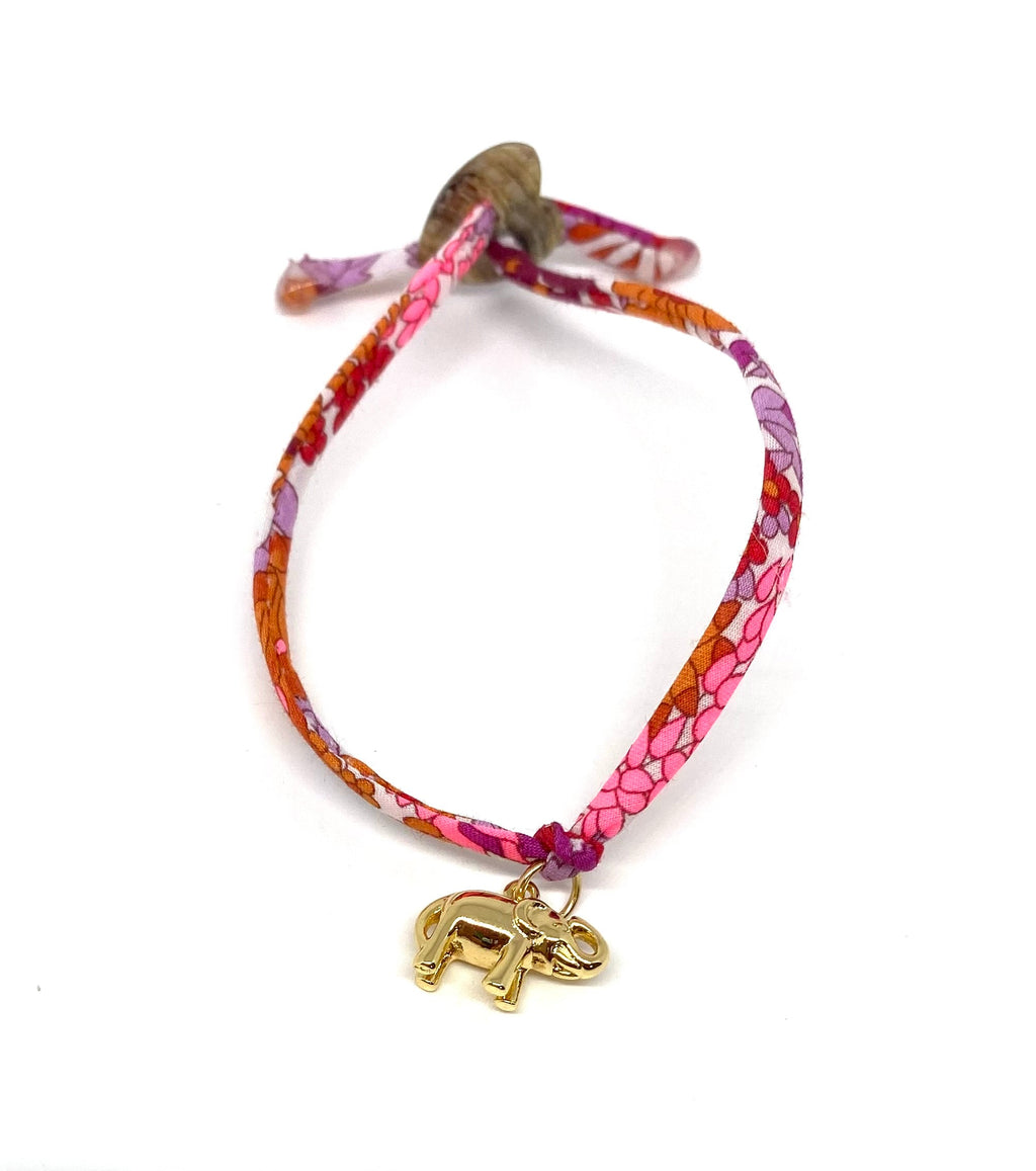 Pretty Liberty of London silver charm bracelet