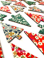 Liberty of London wooden Scandi Christmas tree card