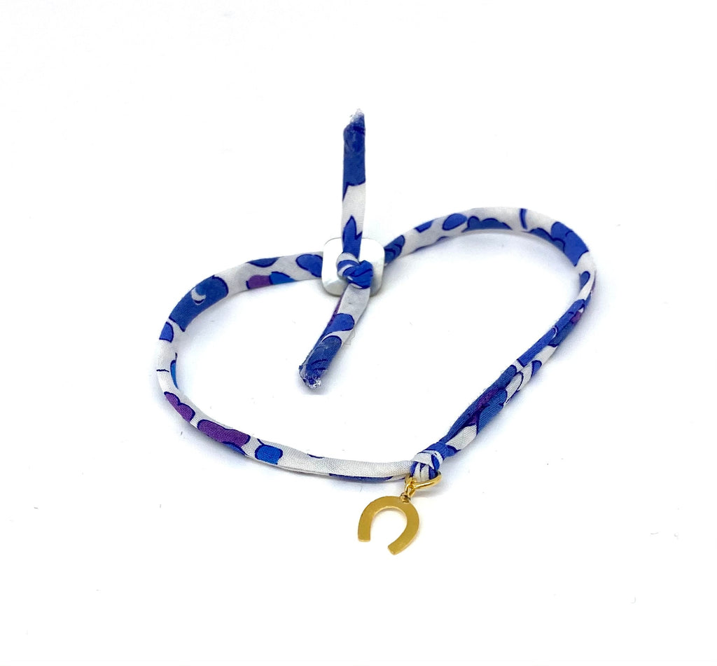 Pretty Liberty of London silver charm bracelet
