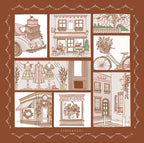 Medium Gingerbread Chelsea Scarf