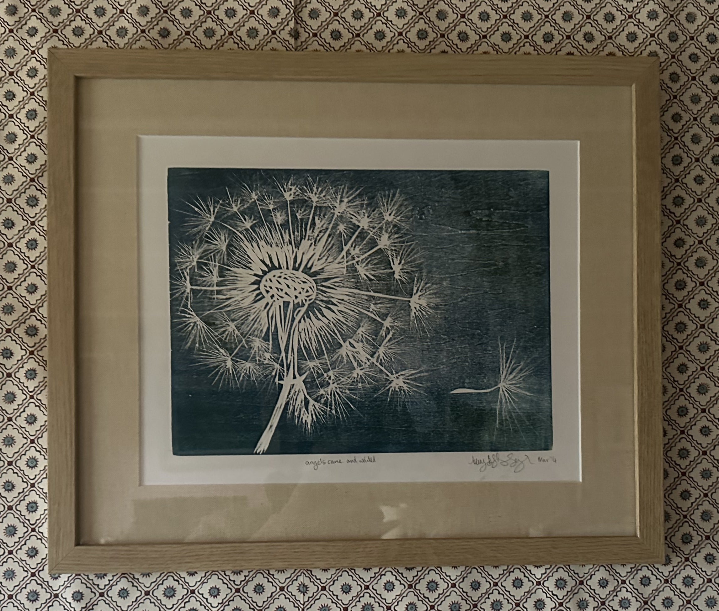 ANGELS CAME AND WAITED – DANDELION