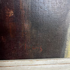Albert Muis Oil Painting in Large Decorative Wooden Frame