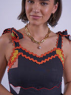 'AMORE' DRESS IN JAPANESE FAN