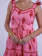 'AMORE' DRESS IN LONE LOBSTER